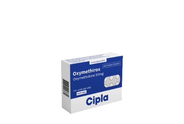 Oxymethirox (Оксиметалон) от Cipla (100 tab 50mg)