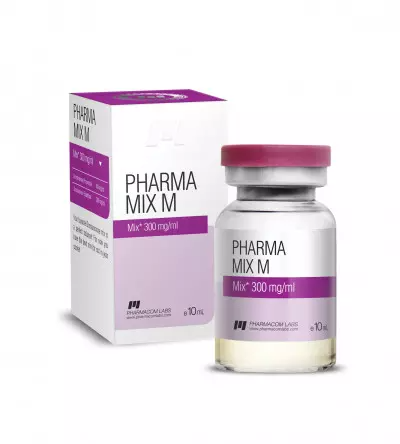 PharmaMix-M MASTA-MIX Pharmacom Labs 300 мг флакон и упаковка