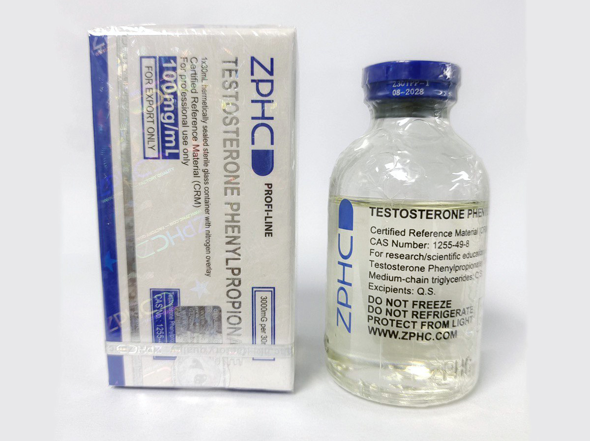 Testosterone Phenylpropionate Ultra-Pharm 100 мг/мл — флакон 10 мл для инъекций
